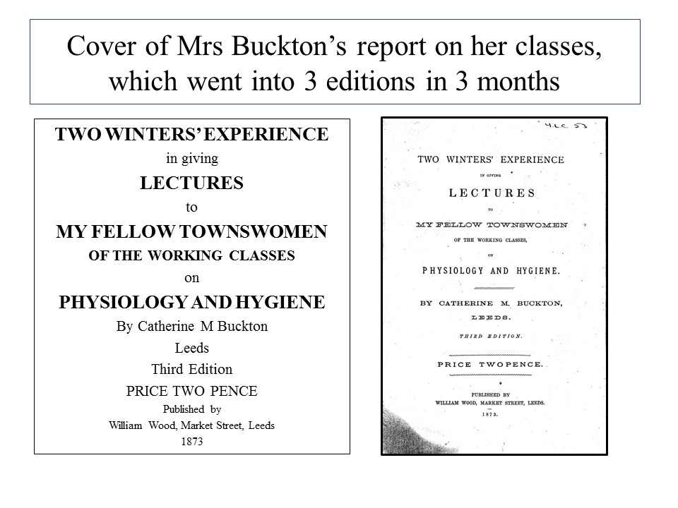 Mrs Buckton Report on Classes